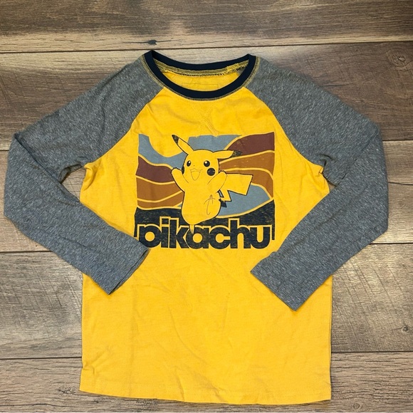Bundle Long Sleeve Boys Size 8 Pokémon, Transformers, Minecraft & Space Jam Tops - Picture 15 of 16